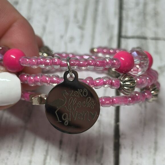 Handmade Beaded Wrap Bracelet for Women/ Seed Bead Bracelet/ Gift for her/ Charm - Picture 3 of 5